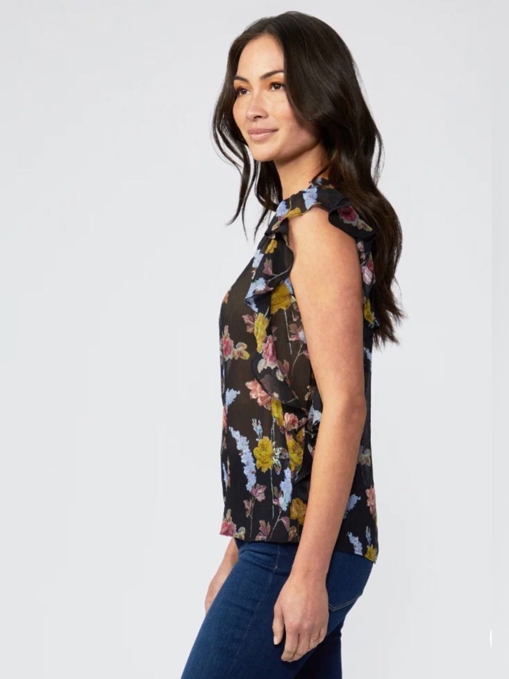 PAIGE Silk Genie Top M - Picture 3 of 13